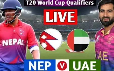Nepal vs UAE: Live Scores and Updates for ICC T20 World Cup Qualifiers 2025 – Toss Timing, Predicted Lineups, and Pitch Insights Before Major Showdown