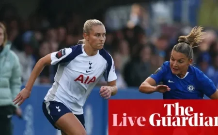 Live Matchday: Chelsea vs Tottenham and Everton vs Manchester United in WSL Highlights