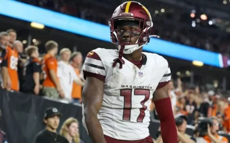 Commanders to Face Bears Without Key Receivers McLaurin and Brown