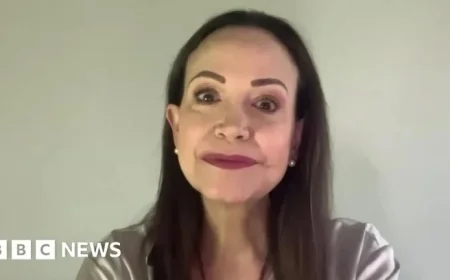 Nobel Laureate Machado Praises Trump’s Efforts for Peace in BBC Interview