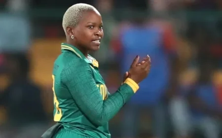 Mlaba Receives Demerit Point for Waving at Deol in Match Incident