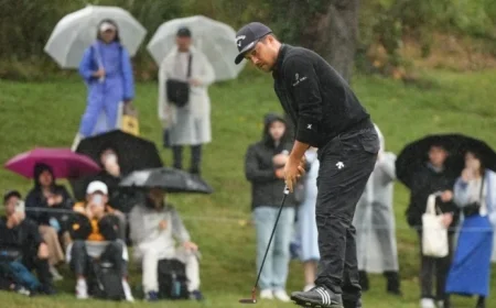 Xander Schauffele and Michael Greyserman Lead the Pack After Three Rounds in Japan Golf Tournament