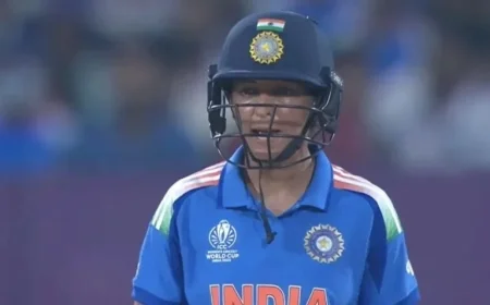 IND star receives stern rebuke from Harmanpreet Kaur after major misunderstanding against AUS