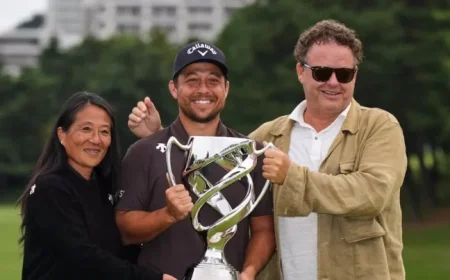 Xander Schauffele Triumphs at Baycurrent Classic as Family Cheers in Japan