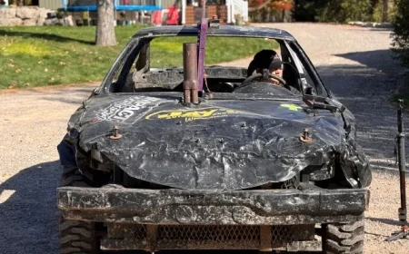 Young demolition derby champions rev up excitement at Rockton World’s Fair