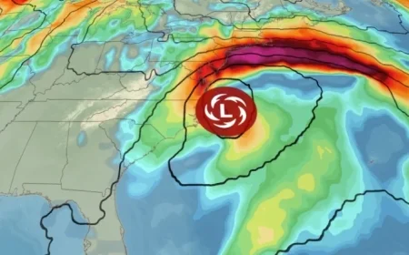 Nor’easter Brings Powerful Winds and Major Coastal Flooding Threat as It Sweeps Up the East Coast