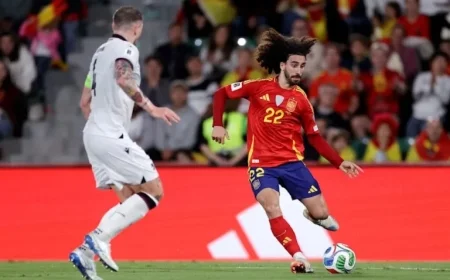 Internationals Update Cucurella and Neto Maintain Unbeaten Streak on Official Site