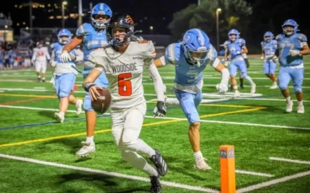 Woodside Football Makes History with Unbeatable 6-0 Season Turnaround