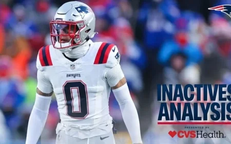 Christian Gonzalez and Milton Williams Active for Sunday Clash Against the Saints in New Orleans: Inactives Analysis