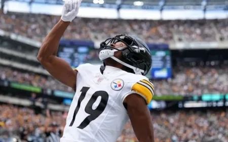 Steelers Injury Update: Wide Receiver Calvin Austin Sidelined for Browns Matchup