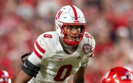 Javin Wright’s Crucial Plays Secure Victory for Huskers in College Park Comeback Battle