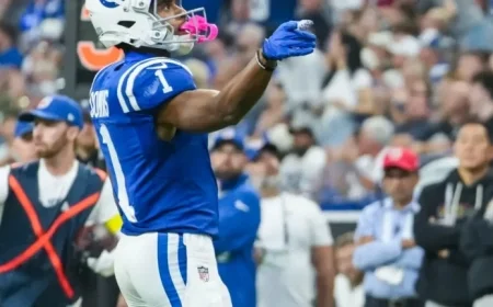 Josh Downs Impact Remains Crucial for Colts Despite Decline in Catch Numbers Last Season
