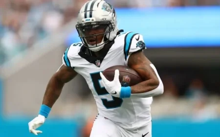 Cowboys Coach Brian Schottenheimer Reacts to Panthers RB Rico Dowdle’s Week 6 Challenge