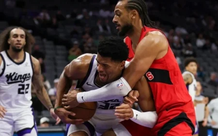 Sarr’s clutch layup seals thrilling 113-112 pre-season victory for Raptors over Wizards
