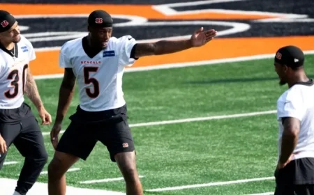 Bengals Star Receiver Tee Higgins Under Evaluation for Head Injury in Crucial NFL Week 6 Game Against Packers