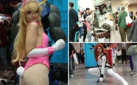 Comic Con in New York City: Cosplayers Take Center Stage with Stunning Costumes