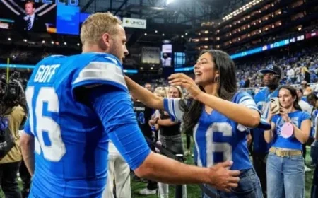Jared Goff’s Wife Christen Harper Makes Major Career Move Ahead of Lions vs Chiefs Game