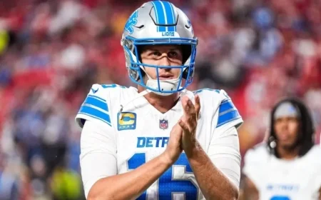 Discover Why Jared Goff’s Fourth-Down Touchdown Catch Against the Chiefs Was Overturned by a Penalty