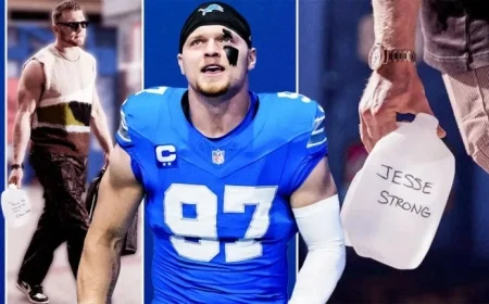 Inside Aidan Hutchinson’s Journey: From Pain and Rehab to an Inspiring Comeback