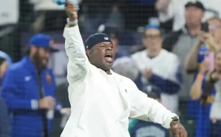 Mariners Icon Ken Griffey Jr. Ignites Fan Excitement for Game 5 Showdown Against Tigers