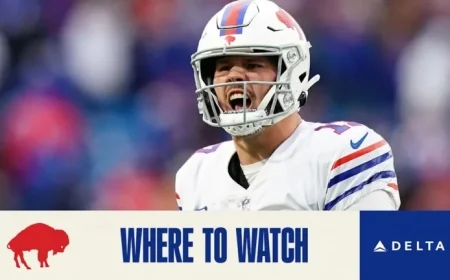 Buffalo Bills vs Atlanta Falcons MNF Week 6: How to Watch, Stream, and Listen Live