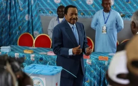 Cameroon’s Historic Election: World’s Oldest President Seeks to Extend Leadership