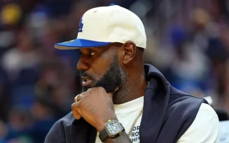 LeBron James sidelined for 2025-26 season opener due to sciatica