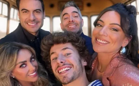 Anahí Hosts an Extravagant Celebration for the Return of ‘¿Quién es la Máscara?’ with the Full Cast