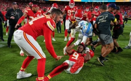 Chiefs’ Victory Over Lions Overshadowed by Intense Postgame Fight
