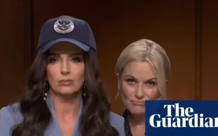Amy Poehler as Pam Bondi and Tina Fey as Kristi Noem Shine in Standout Saturday Night Live Episode