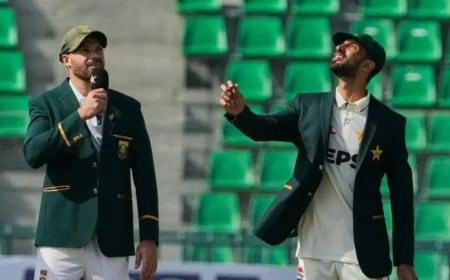 Imam Shy of Century as Pakistan Dominates Opening Day of First Test Against South Africa