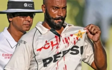 Pakistan Anxiously Awaits Update on Senior Spinner Sajid Khan’s Availability