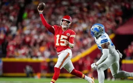 Patrick Mahomes’ Third Touchdown Pass Propels Chiefs to 27-17 Lead