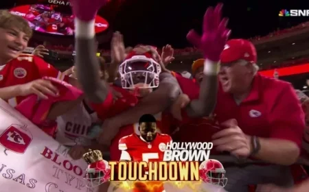 Hollywood Brown Dazzles in Chiefs Win Over Rivals