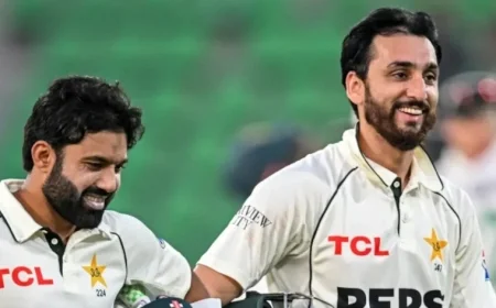 Pakistan vs South Africa 1st Test Day 1 Highlights: Pakistan Scores 313/5 Despite Babar Azam’s Underwhelming Performance