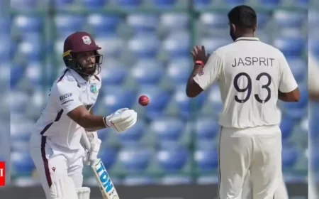 Jasprit Bumrah’s Shocking Comment to Umpire After Losing Review in IND vs WI Match