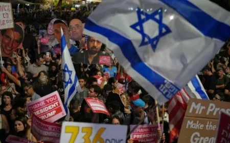 Joyful Celebrations Erupt in Hostages Square as Release Process Kicks Off