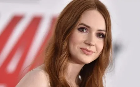 Discover Karen Gillan’s Brilliantly Ingenious Headboard Design