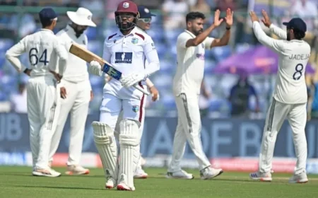 India Coach Criticizes Pitch Quality as West Indies Push Match to Day 4