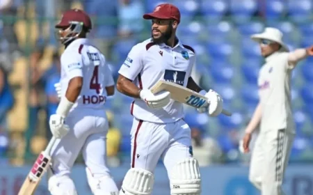West Indies Aim for a Competitive Match as India Takes Follow-On Gamble in Test Match