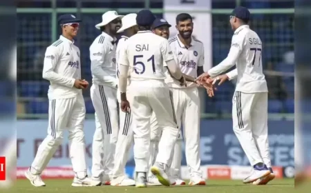 Live Update: IND vs WI 2nd Test Day 4 – West Indies at 252/3 in Second Innings During Lunch, Trailing India by 18 Runs