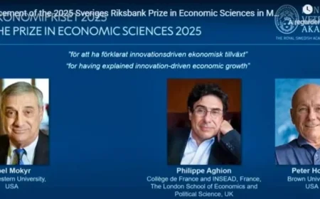 2025 Nobel Prize in Economics Celebrates Innovation-Driven Economic Growth