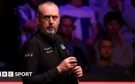 Xi’an Grand Prix 2025: Mark Williams Nears Historic Victory as Oldest Ranking Event Winner