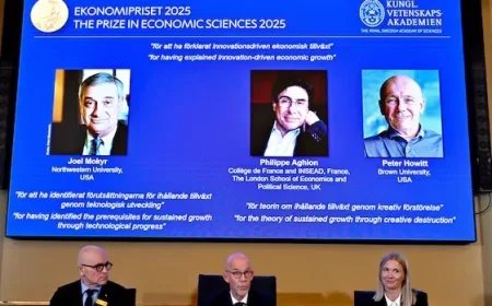 Canadian Economist Peter Howitt Celebrated Among Three Nobel Prize Winners in Economics