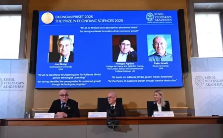 French Economist Philippe Aghion Joins Joel Mokyr and Peter Howitt in Winning 2025 Nobel Prize for Innovation Research