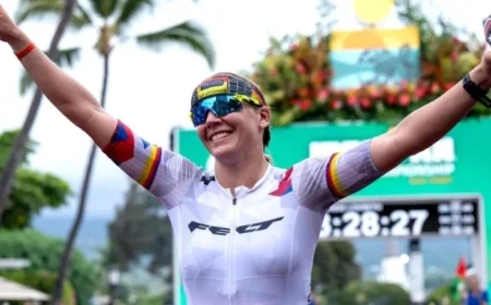 Norwegian Triumph: Solveig Løvseth Wins Her Debut at the 2025 IRONMAN World Championship in Kona Hawaii