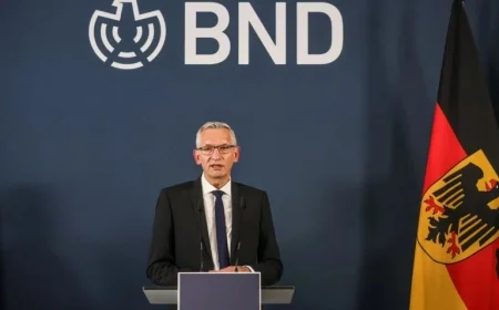 German intelligence chief cautions Europe on looming threat of immediate ‘hot confrontation’ with Russia