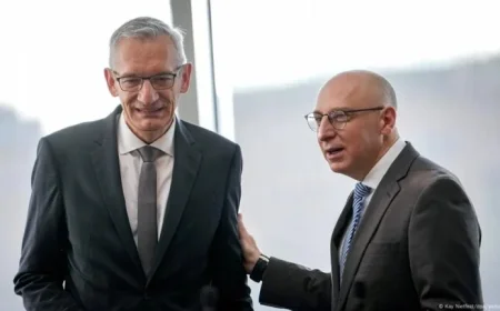 Germany’s Top Spy Chiefs Warn of Threats from Russia and Hamas