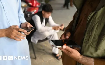 Celebrations in Afghanistan as Internet Restored After Taliban-Induced Blackout