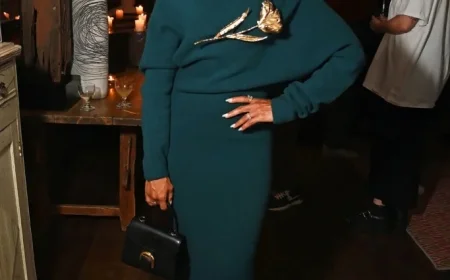 Kerry Washington Stuns in Carolina Herrera at London Screening of ‘Wake Up Dead Man: A Knives Out Mystery’